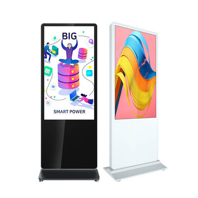 الإعلان 55 بوصة لافتات رقمية Android TFT Wifi LCD Monitor