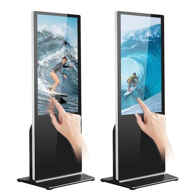 كشك المعلومات التفاعلية UHD / 4K الخدمة الذاتية LCD للإشارات الرقمية
