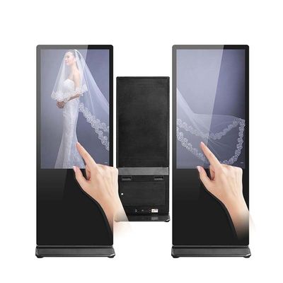 كشك المعلومات التفاعلية UHD / 4K الخدمة الذاتية LCD للإشارات الرقمية