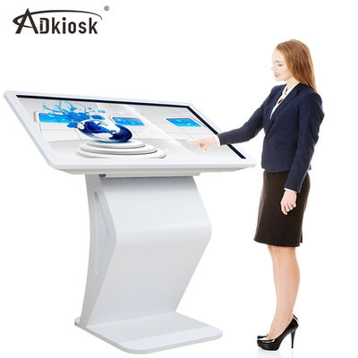 شاشات عرض رقمية تفاعلية متعددة الوظائف Totem 400cd / m2 LCD 49 بوصة