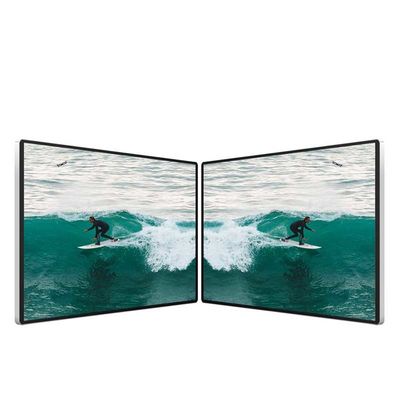 Bus 110V TV دعاية لاعب / Wall Mounting LCD Screen 400cd / m2 RK3188 CPU