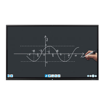 1080P السبورة الرقمية التفاعلية 1200: 1 لوحة LCD للتدريس عبر الإنترنت