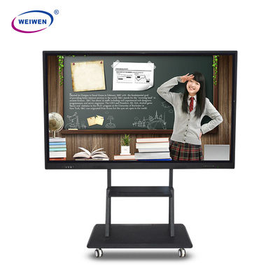 شاشة LCD إلكترونية تعمل باللمس lnteractive TV Whiteboard مع دعامة اختيارية