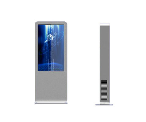 75in 2000nits شاشة LCD للإعلانات الأرضية الدائمة لافتات رقمية خارجية