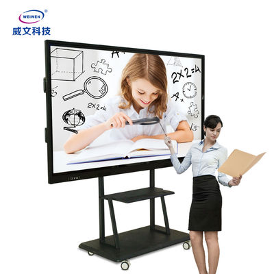 IPS 188W شاشة رقمية تعمل باللمس شاشة LCD LCD UHD مع حامل محمول