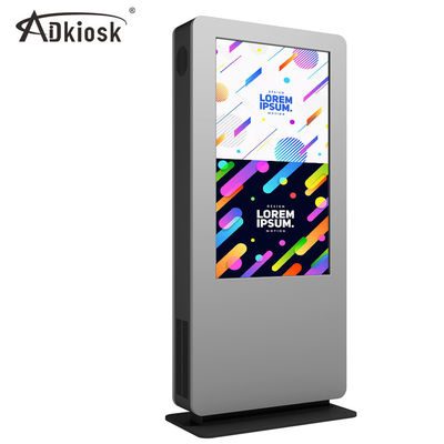 تبريد الهواء 49in LCD لافتات رقمية كشك حساس تلقائي للضوء