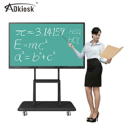 75 &quot;98&quot; Android Conference Interactive Whiteboard CVBS Audio 1000W