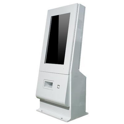BT4.0 Interactive Touch Screen Kiosk 350cd / m2 Wifi Internet NFC للخدمة الذاتية