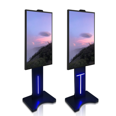 IPS 4K 2K 60 إطارًا في الثانية شاشة تفاعلية تعمل باللمس كشك CCC فك تشفير فائق الوضوح