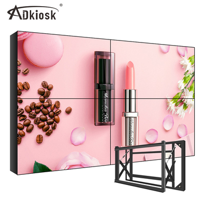AC240V SPCC LCD Video Wall Display 4x4 55 بوصة 220W خزانة داخلية