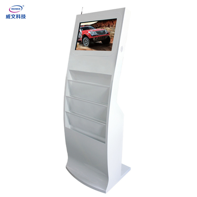 متعدد النقاط Lcd شاشة تعمل باللمس كشك الخدمة الذاتية 1080P FHD 450cd / m2