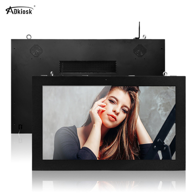 IP65 للماء في الهواء الطلق لافتات رقمية CMS WIFI 2000cd / m2 الإعلان