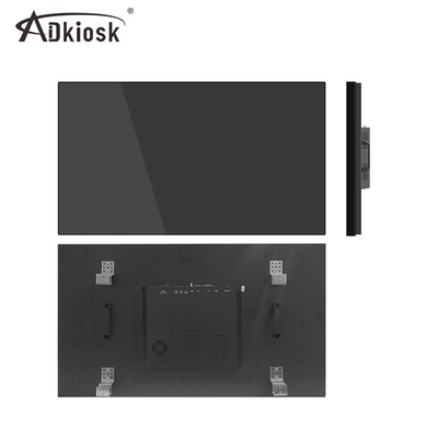 4K 55 بوصة جدار فيديو إعلاني داخلي Lcd شاشة الربط 2x2 3x3