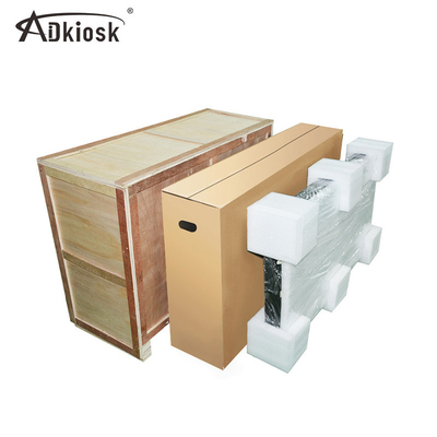 4K 55 بوصة جدار فيديو إعلاني داخلي Lcd شاشة الربط 2x2 3x3