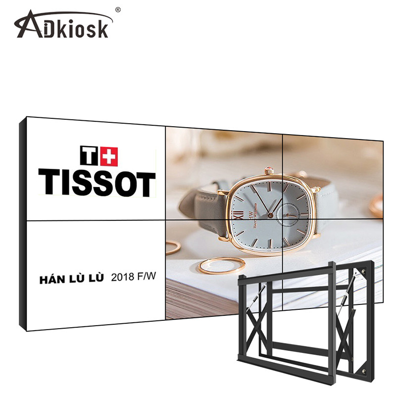 شاشة الربط شاشة LCD فيديو حائط 500cd / M2 12ms لمتجر السيارات